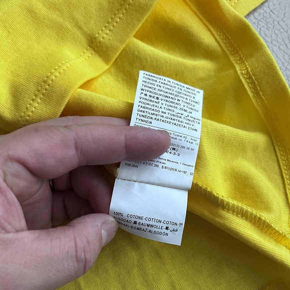 United Colors of Benetton Women’s Boat Neck 3/4 Long Sleeve Tee - Size L - Picture 7 of 7